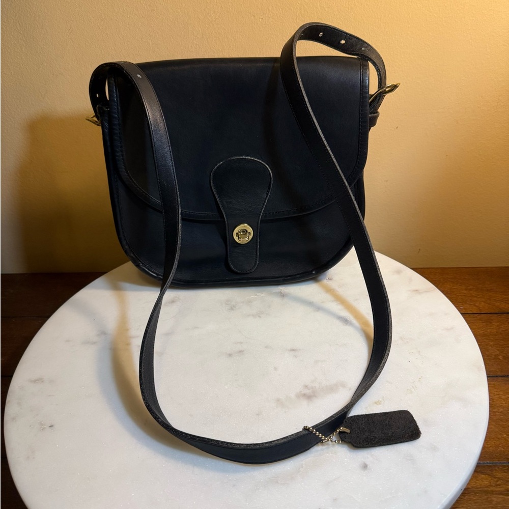 COACH vintage NYC SADDLERY bag🔥9535🔥beaut